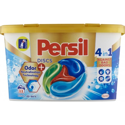 Persil discs11dávek Discs 4v1 Odor Neutr Persil discs11dávek Discs 4v1 Odor Neutr - Drogerie Prací prostředky Kapsle